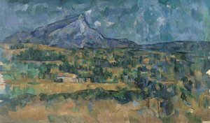 Mont Sainte-Victoire, kolem 1902-06 (olej na plátně) od Paul Cézanne