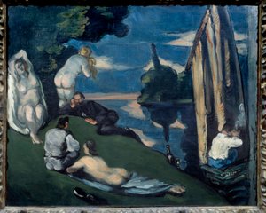 Pastorační neboli idylka od Paul Cézanne