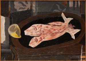 Red Mullet od Paul Cézanne