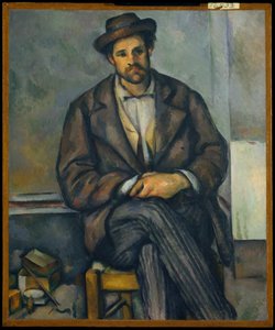 Sedící rolník od Paul Cézanne