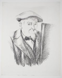 Autoportrét od Paul Cézanne