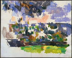 Zahrada v Les Lauves (Le Jardin des Lauves) od Paul Cézanne