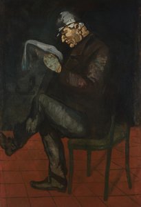 Malířův otec, Louis-Auguste Cézanne, asi 1865 (olej na plátně) od Paul Cézanne