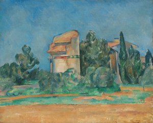 Holubí věž v Bellevue od Paul Cézanne