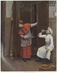Dva mladí chlapci v kostýmech barvy litho