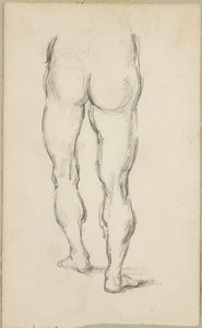 Po Luca Signorelli: studium nohou, c.1883-86 od Paul Cézanne