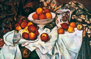 Jablka a pomeranče, 1895-1900 od Paul Cézanne