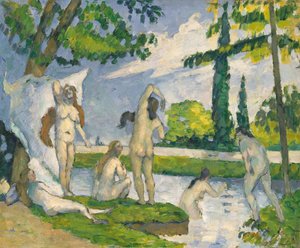 Lázeňští, 1874-75. od Paul Cézanne