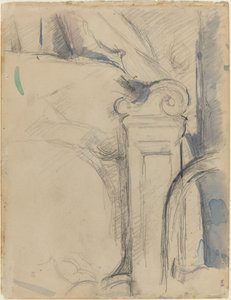 Postel [verso] od Paul Cézanne