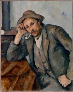 Štíhlý kuřák od Paul Cézanne