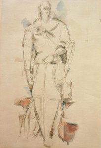 Svatý Jiří po Donatellovi od Paul Cézanne