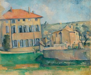 Dům v Aix od Paul Cézanne