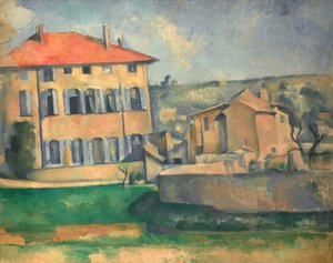 Dům v Aix od Paul Cézanne