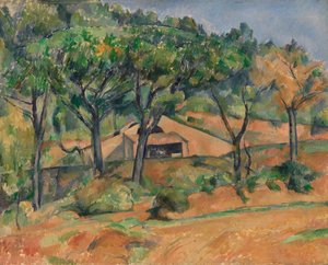 Dům v Provence od Paul Cézanne