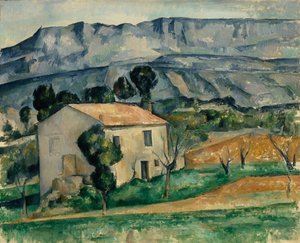 Dům v Provence, 1886-1890 od Paul Cézanne