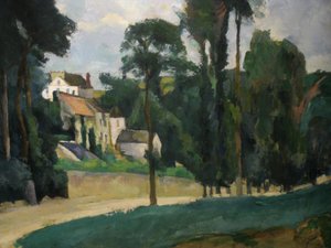 Route de Pontoise od Paul Cézanne