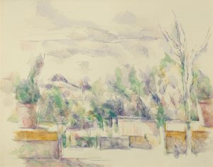 Terasa Jardin des Lauves od Paul Cézanne