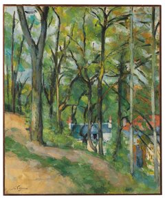 Pobřeží Saint-Denis v Pontoise, kolem roku 1877 od Paul Cézanne