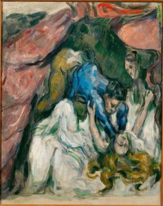 Ta uškrcená žena od Paul Cézanne