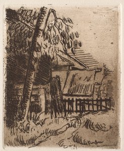 Krajina v Auvers, 1873 od Paul Cézanne