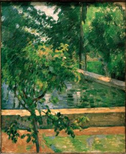 Povodí Jas de Bouffan od Paul Cézanne
