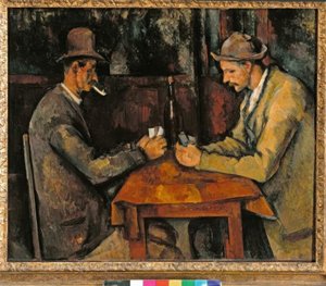 Hráči karet od Paul Cézanne
