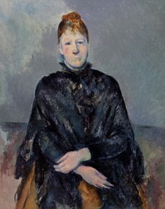 Madame Cezanne od Paul Cézanne