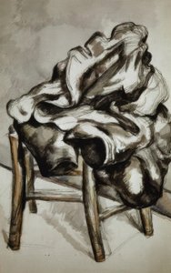 Kabát na židli od Paul Cézanne