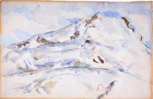 Mont Sainte-Victoire (Sainte-Victoire Mountain) od Paul Cézanne