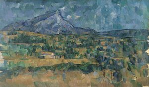 Mount Sainte-Victoire, ca. 1902-6. od Paul Cézanne