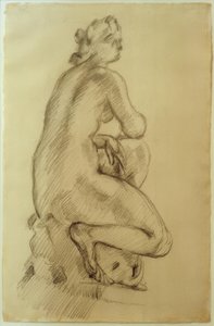 P.Cézanne, Kauernde Venuše od Paul Cézanne