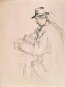 Paul Cézanne, hráč karet od Paul Cézanne