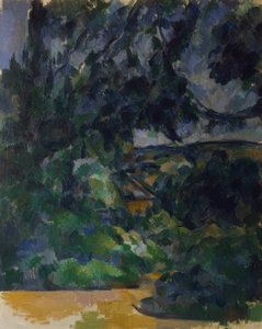 Modrá krajina od Paul Cézanne