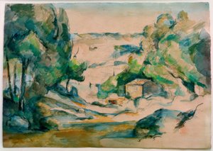 Krajina v Provence od Paul Cézanne
