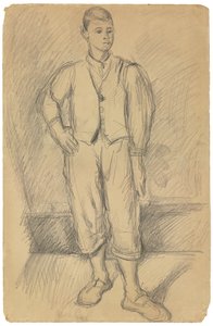 Portrét umělcova syna; Portrét umělcova syna, cca 1875-1885 od Paul Cézanne