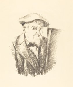 Autoportrét, 1898. od Paul Cézanne