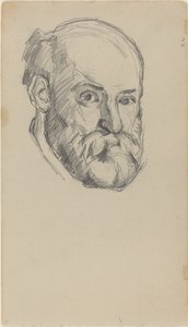 Autoportrét [recto], c. 18801882. od Paul Cézanne