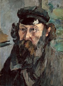 Autoportrét s kloboukem od Paul Cézanne