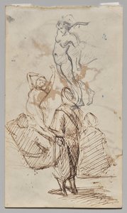 Sheet of Studies   1311141   cs       czech Successfully Translated  Original: ""La famille Giusti de Verone, Italie"" Peinture dAntonio da Vendri (vers 1476-1555), huile sur toile, 55 x 153 cm, vers 1520 Londres National Gallery Translat: ""La famille Giu od Paul Cézanne