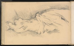 Studie "Venuše z Milo" od Paul Cézanne