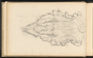 Studie dekorativního ornamentu od Paul Cézanne