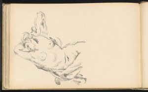 Studie alegorické postavy Bellony v Rubensově „Apoteóze Jindřicha IV. od Paul Cézanne