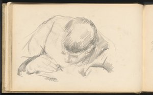 Umělcův syn psaní od Paul Cézanne