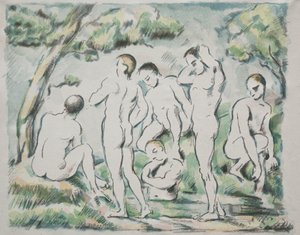 The Bathers, 1897. od Paul Cézanne
