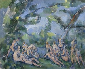 The Bathers, 1899-1904 od Paul Cézanne