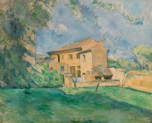 Farma v Jas de Bouffan od Paul Cézanne