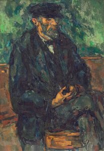 Zahradník Vallier, 1906 od Paul Cézanne