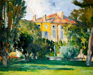 Dům v Jas de Bouffan, 1882-85 od Paul Cézanne