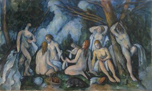 The Large Bathers od Paul Cézanne