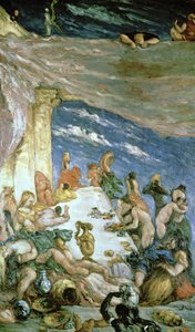 Orgie, kolem 1866-68 (olej na plátně) od Paul Cézanne